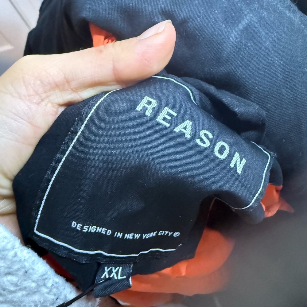 Reason Patchwork Eclectic Utility Jacket - image 4